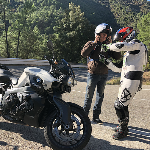 Stage de pilotage moto sur route avec Denis Bouan